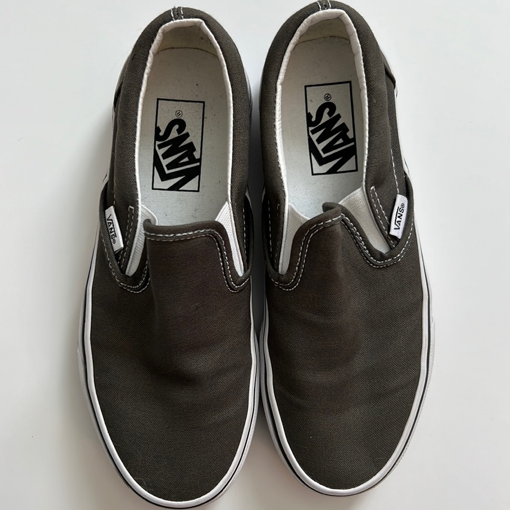 Grey Slip on Vans